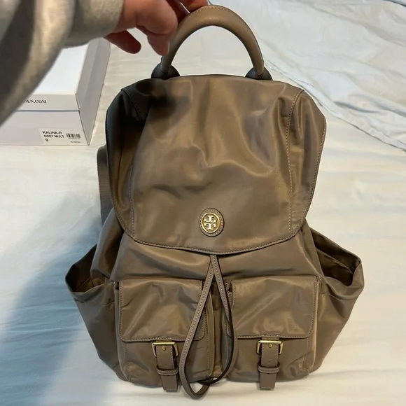 Tory Burch | Bags | Tory Burch Nylon Drawstring Backpack 